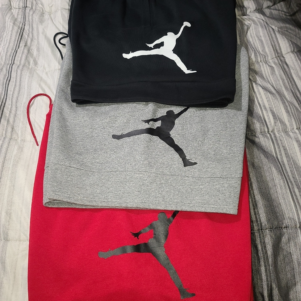 3 pair jordan shorts xxl